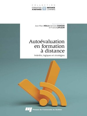 cover image of Autoévaluation en formation à distance